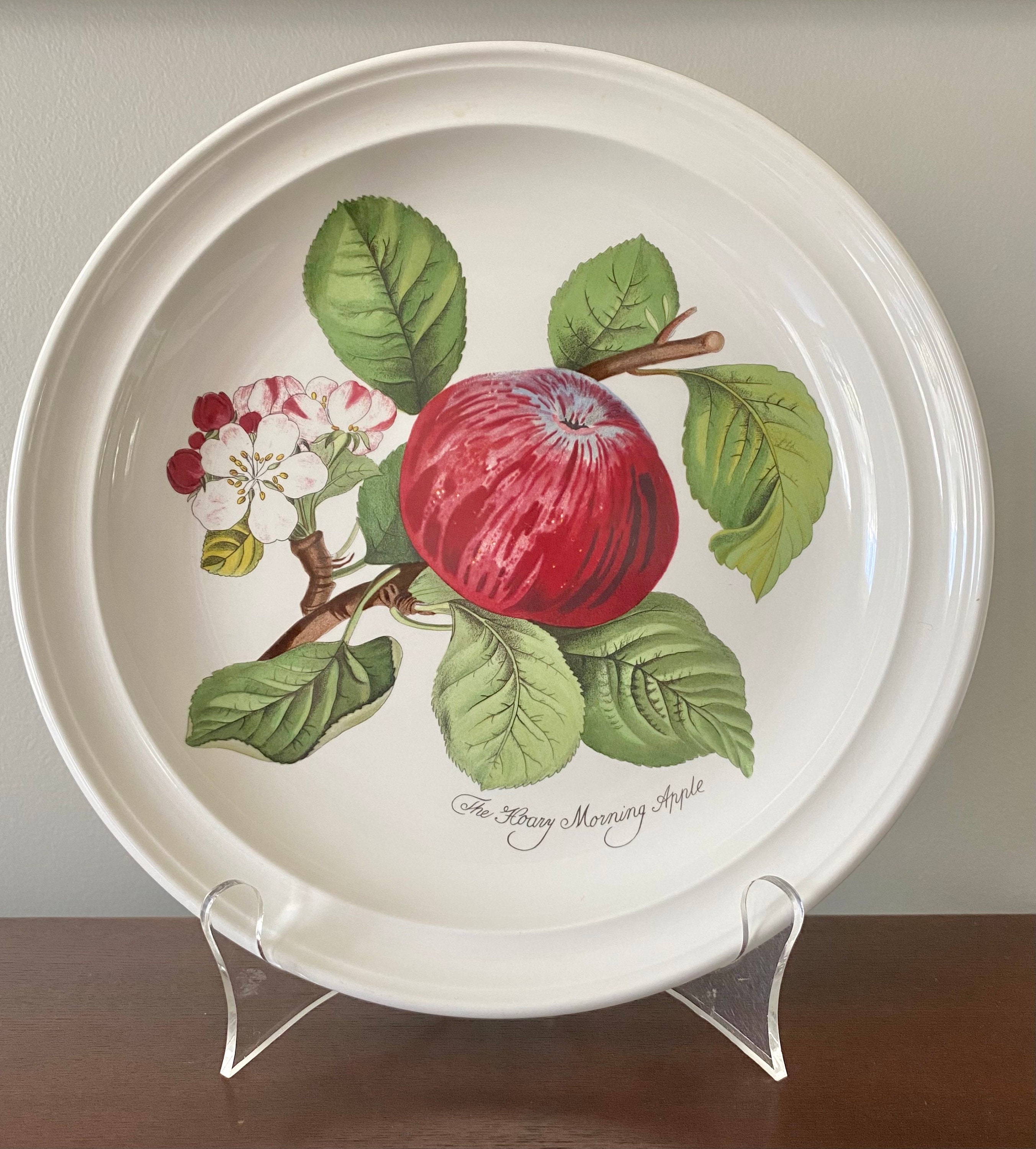 PORT MEIRION(ポートメイリオン)インテリアとしても26.6cm Retired Pomona Port Meirion “the Goddess of Fruit” Dinner Plate