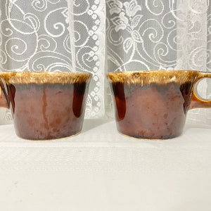Vintage Hull USA Crestone Ovenproof Mug Set