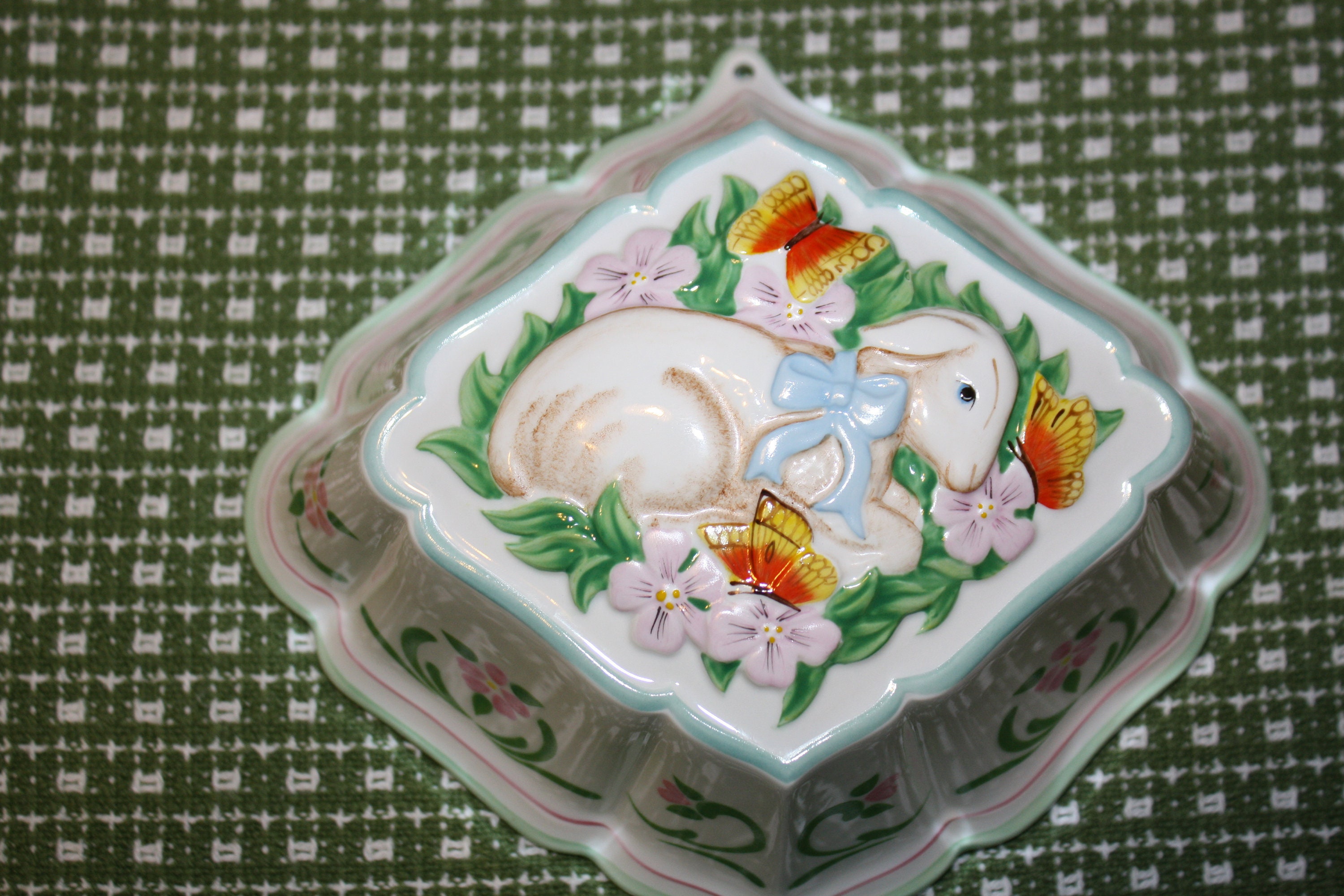 Vintage Le Cordon Bleu Lamb Jello Mold Wall Hanging by the