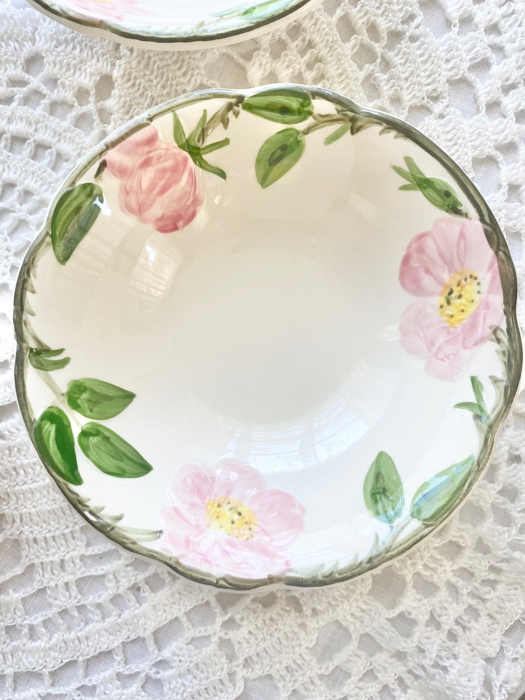 Vintage Franciscan Desert Rose Set of Four Bowls Decorator's