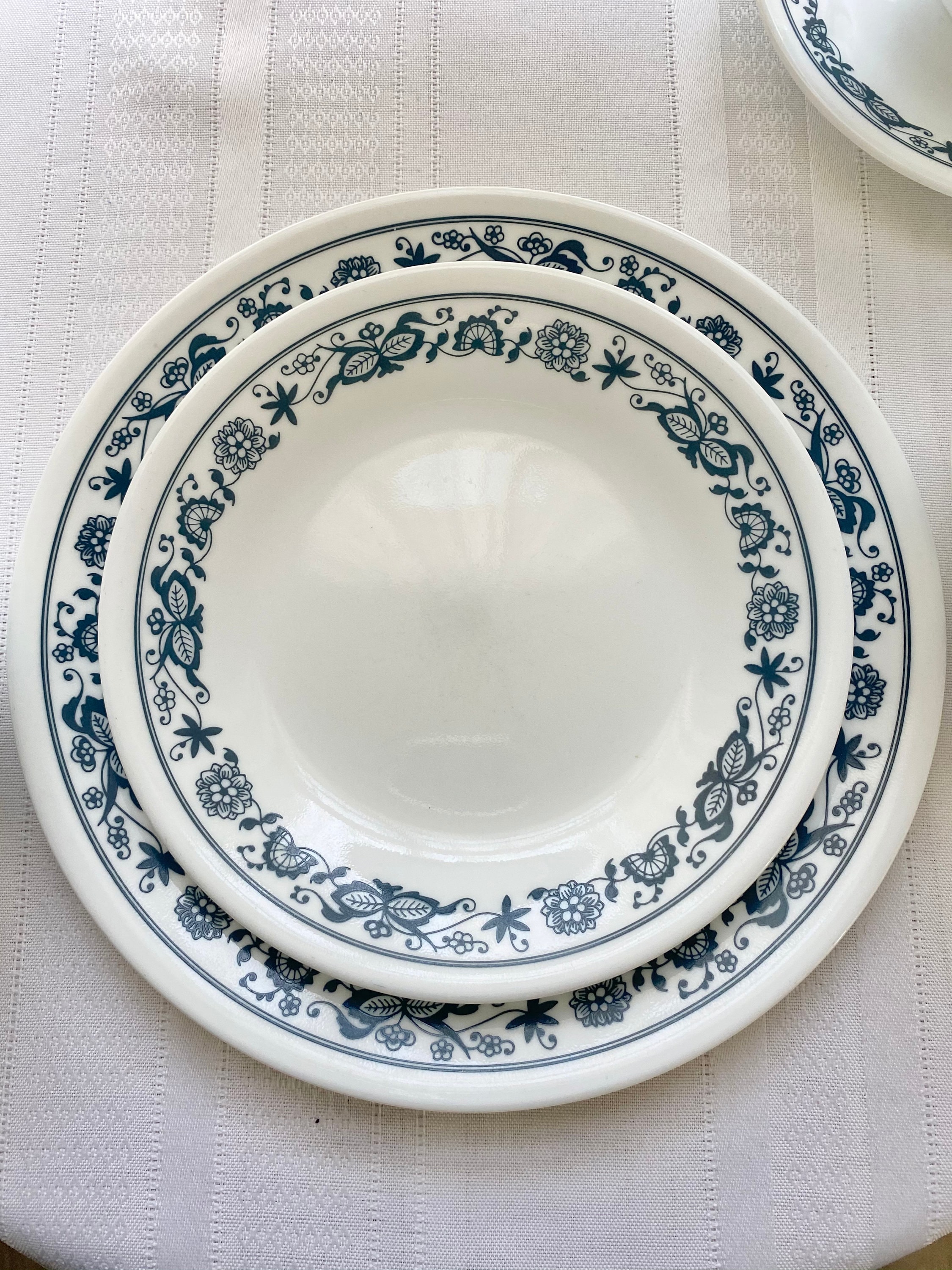 ヴィンテージ コレール オールドタウン ブルー / ブルーオニオン 7