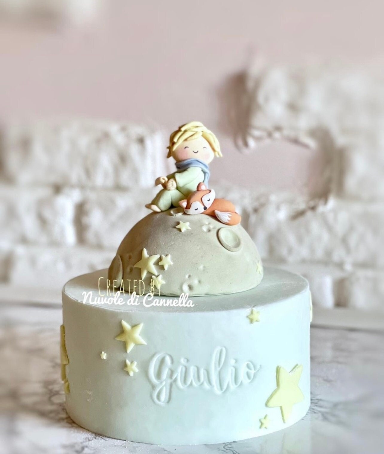 Petit Prince Le Petit Prince Cake Topper Figurines en sucre Enfant le petit  prince -  France