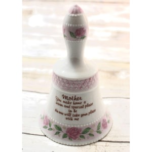 Collectable Vintage MOTHER Bell With Flowers Design