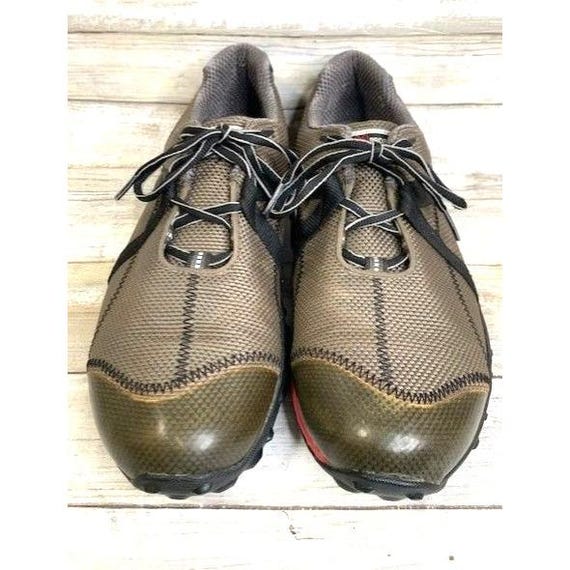 Footjoy Men\'s E-Comfort Brown Leather Lace Up Golf Shoes Size 9 M FootJoy eComfort Leather Golf Shoes 57778 Soft Spikes Mens  main image 4