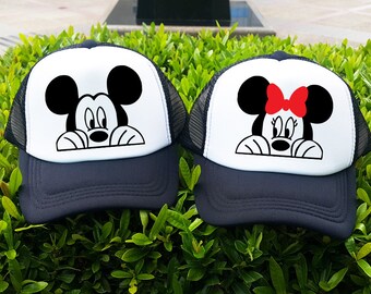 mickey trucker hat