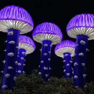 Purple mushroom lamp mushroom lights LED mood lamp stunning lamp nightstand lamp USB night light