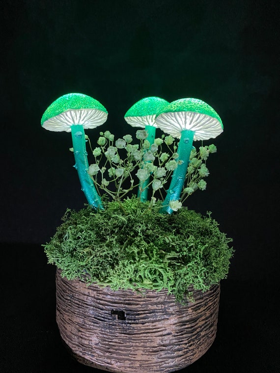 Etsy mushroom deals lamp