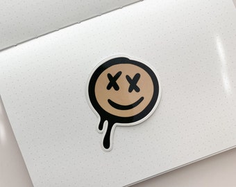 X Smiles Sticker | Vibes Sticker | Punk Sticker | Deco Sticker