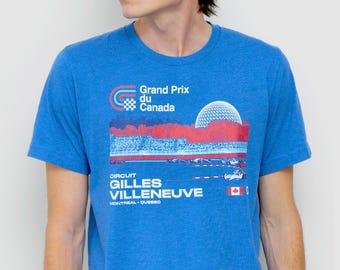 Camiseta del Circuito Gilles Villeneuve del Gran Premio de Canadá de Montreal, Canadá