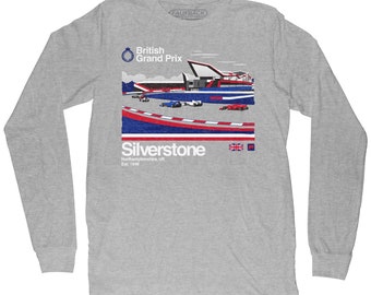 British Grand Prix Silverstone Circuit UK Long-Sleeved T-shirt