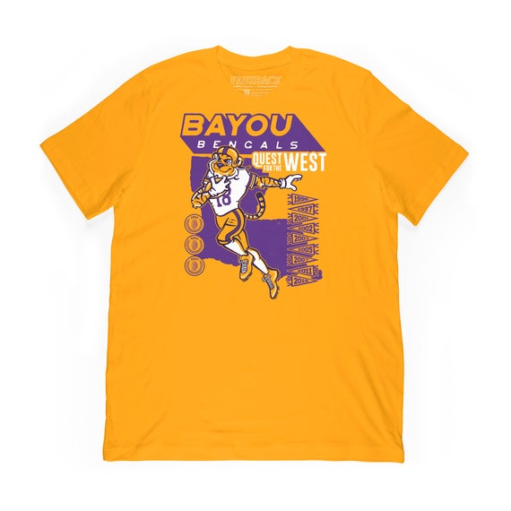 LSU Bayou Bengals T-shirt | Etsy