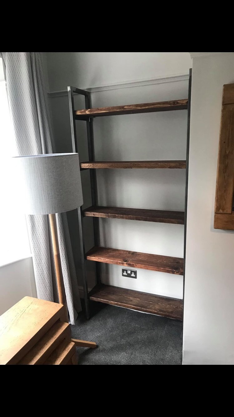 Bespoke Scaffold Board Shelving Unit. Etsy UK