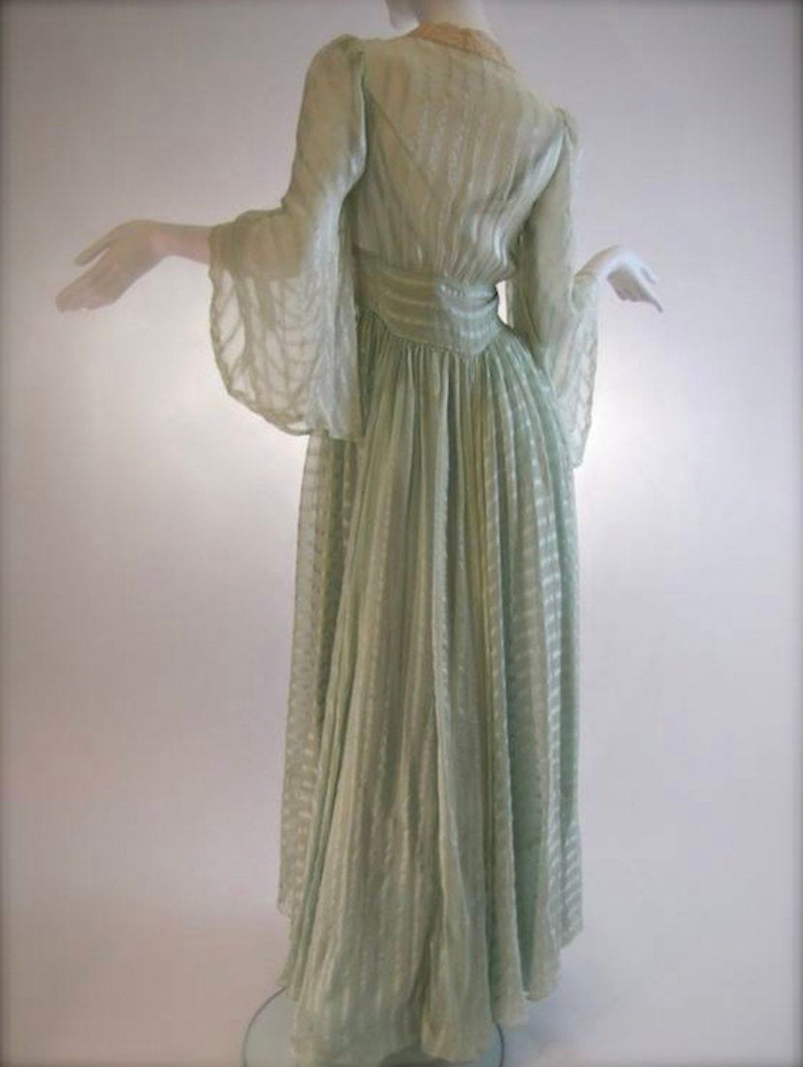 Vintage 1930's Bridal Trousseau Silk Peignoir Set Heirloom | Etsy