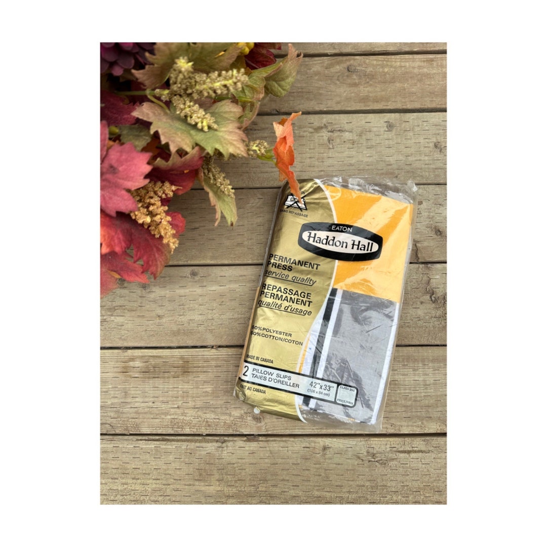 Vintage Eaton Haddon Hall Pillow Slips Pillowcase Set of 2 NWT Etsy