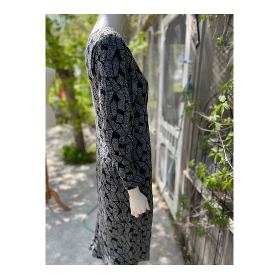 Vintage 80s Ana Lissa Knit Sweater Dress Acrylic … - image 6