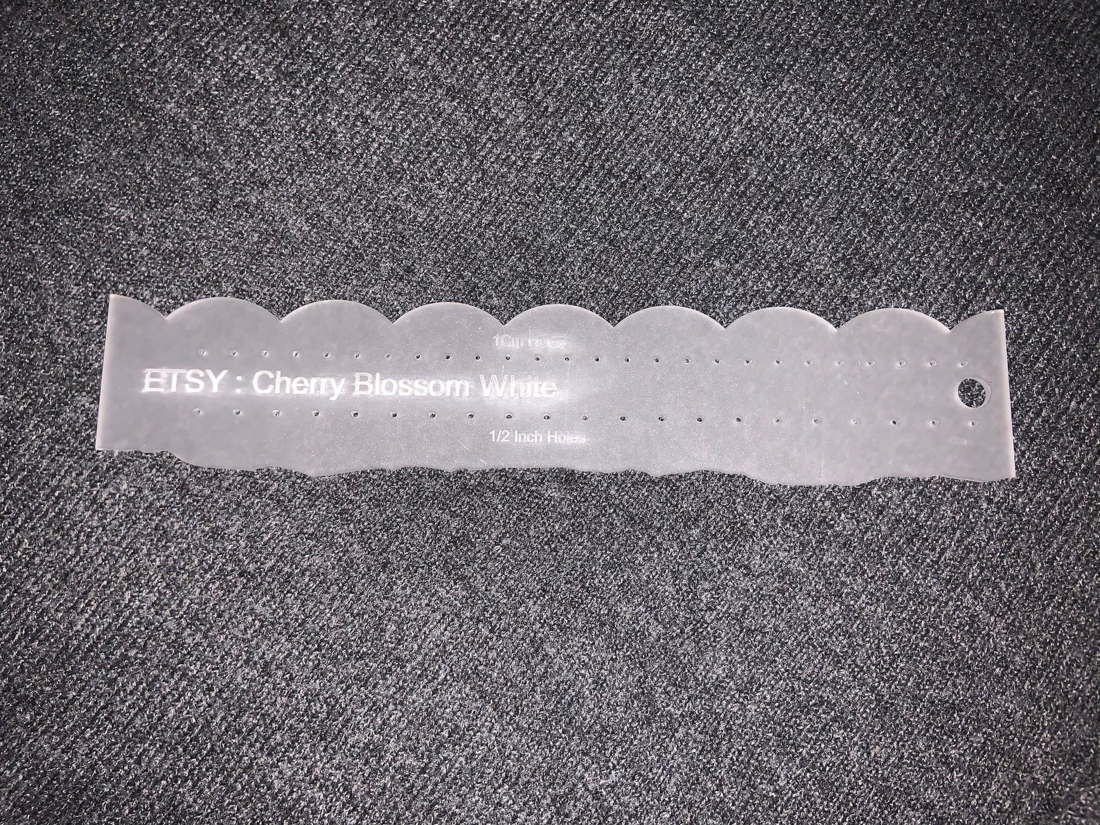 Tearing Ruler. Rip Ruler. Book Binding Template. Scalloped Etsy UK