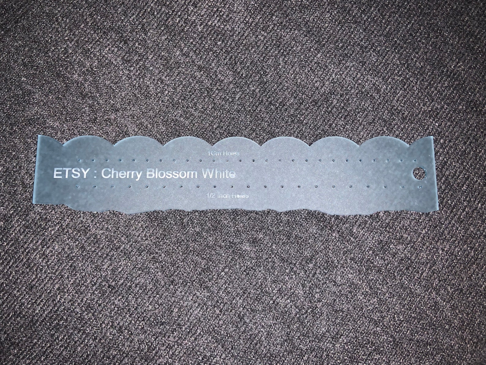 Tearing Ruler. Rip Ruler. Book Binding Template. Scalloped Etsy UK