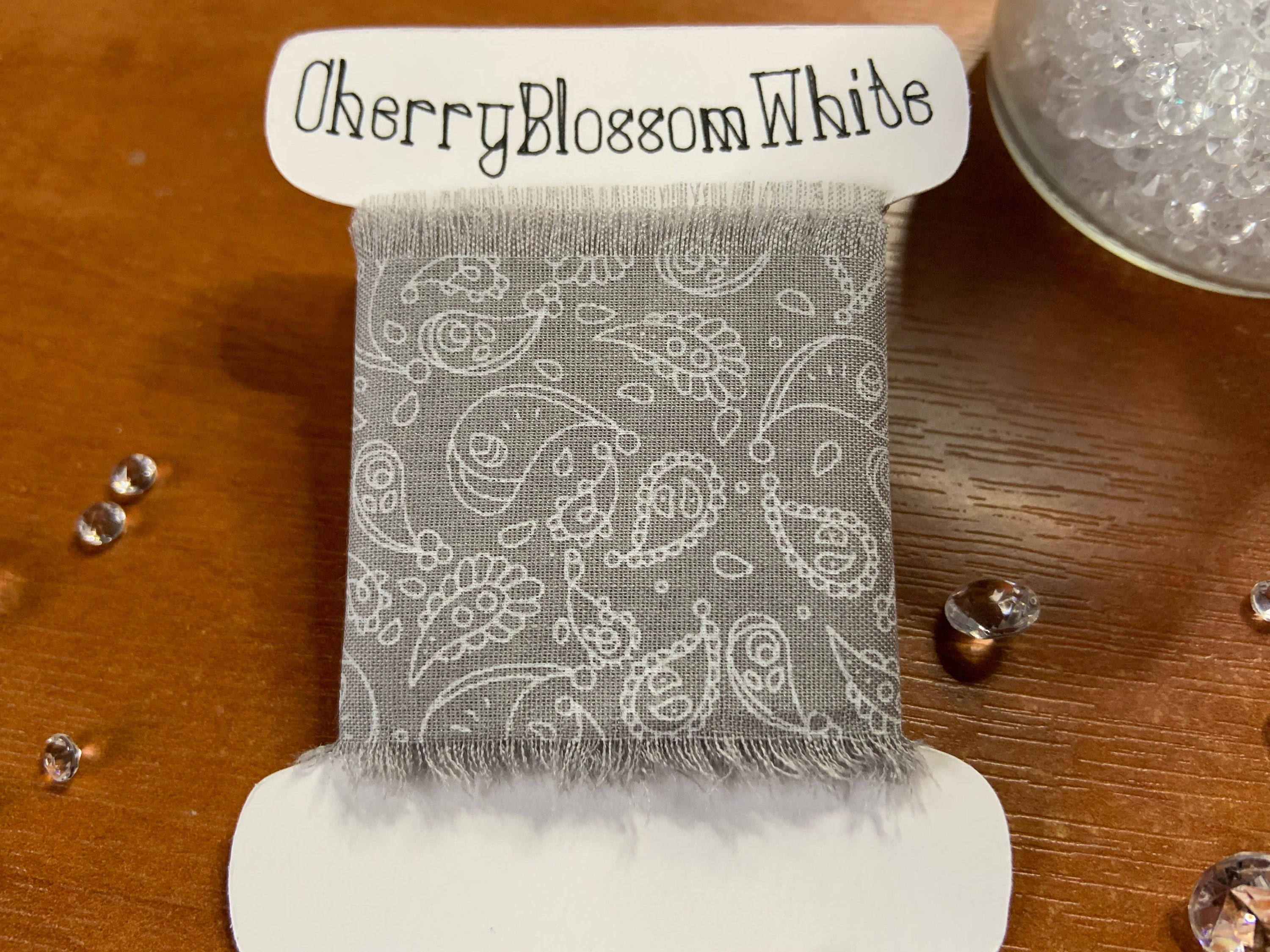 Hand Frayed Edge Cotton Fabric Strips. Vintage Style Trim. Etsy UK