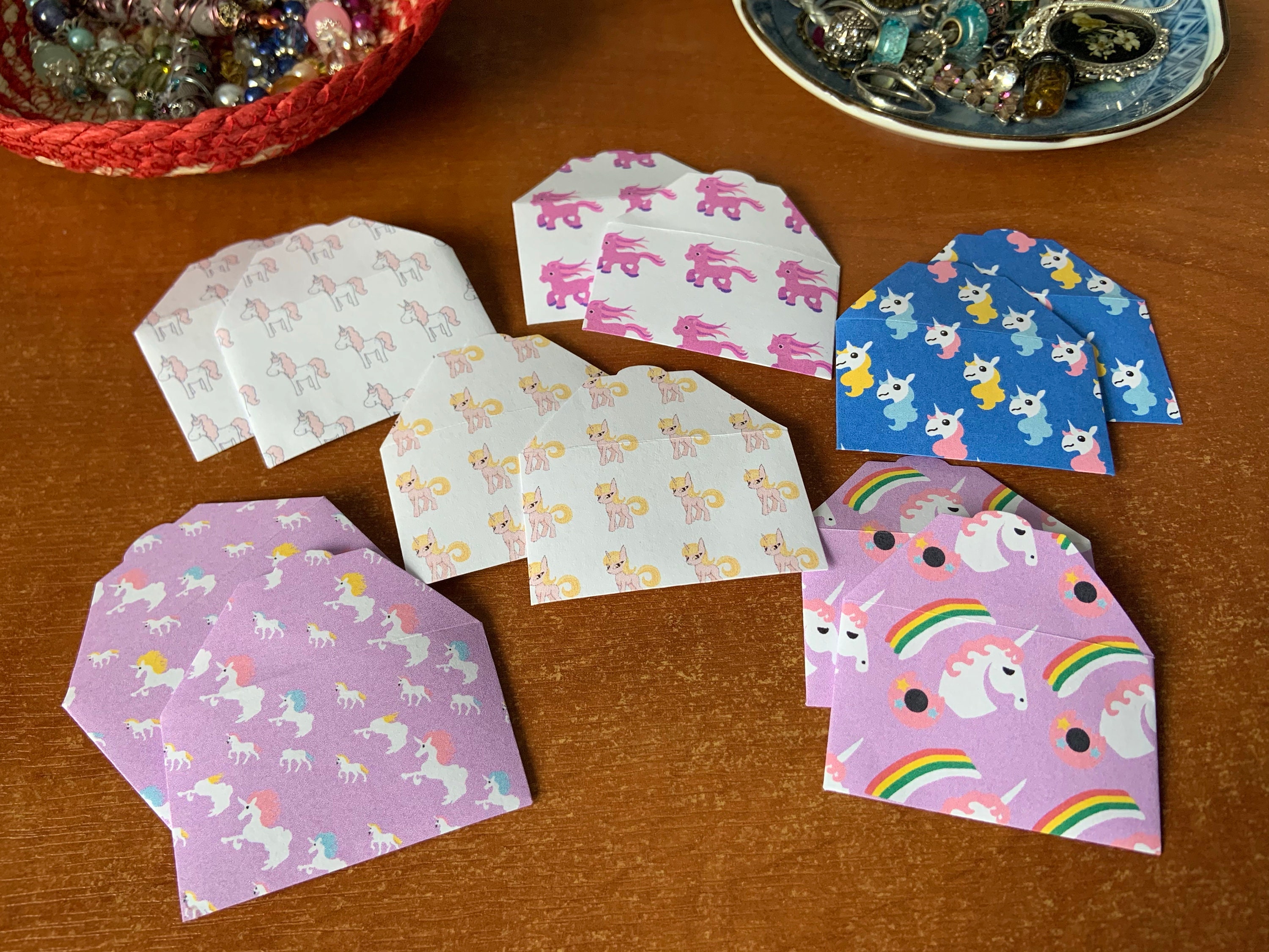 12 Tiny Unicorn Envelopes Mini Evenlopes Ready To Use Ideal Etsy 12-tiny-unicorn-envelopes-mini-evenlopes-ready-to-use-ideal-etsy