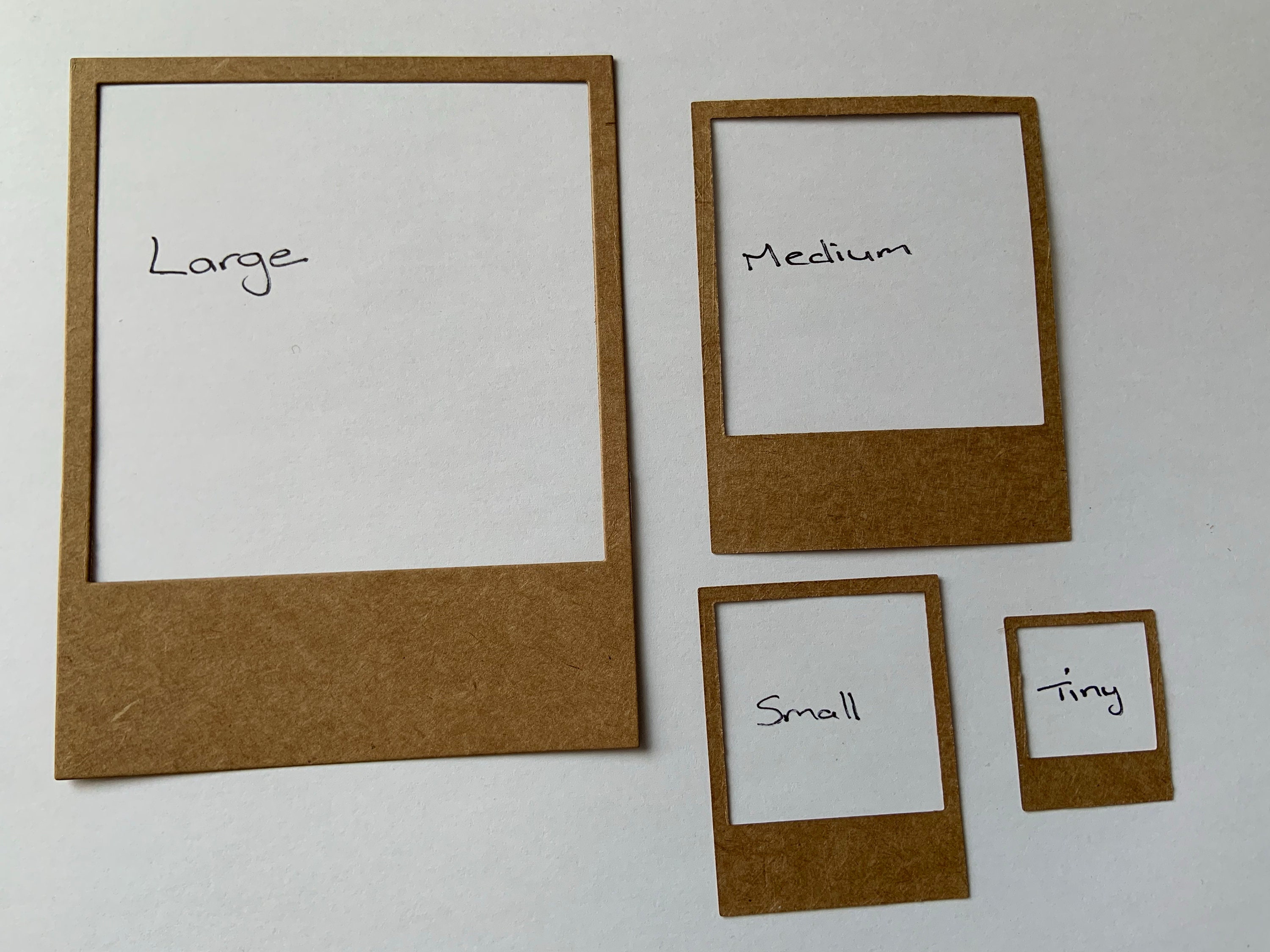 Polaroid Style Photo Frames. 4 Sizes to Choose From. 3 Etsy UK