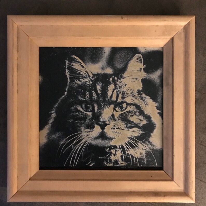 Custom Laser Engraved Ceramic Tiles Etsy