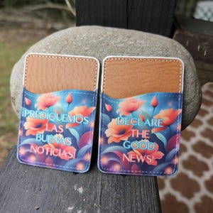 Declare The Good News Contact Card Holder, English/Spanish