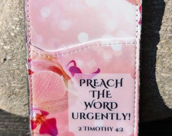 Contact Card Holders for the Ministry, Preach The Word Urgently, 2 Timothy 4:2