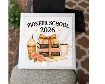 Pioneer Service School 2026 | Books and Coffee | Lens Cleaning Cloths | JW Gift | English or Spanish