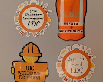 LDC water resistant stickers - Designs to choose from!