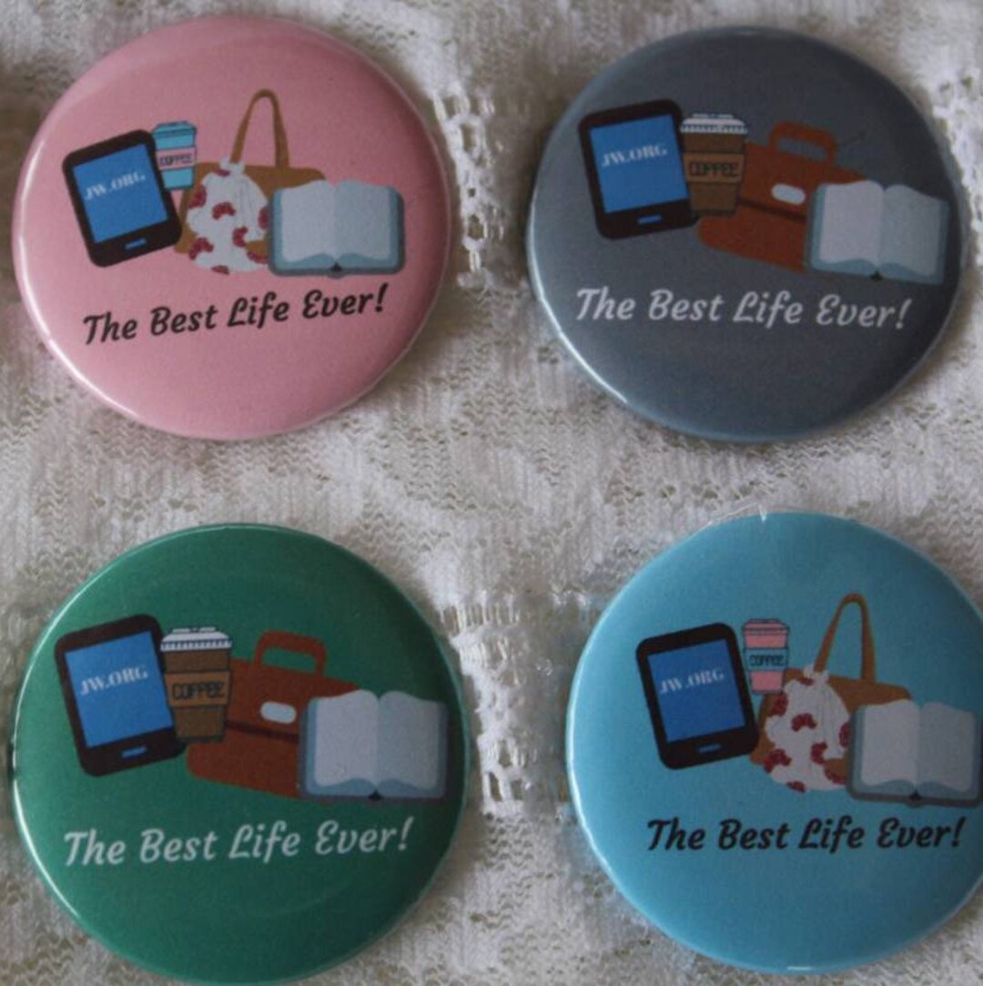 Life Ever JW Ministry Pin |