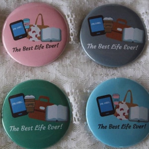 The Best Life Ever 1.5&quot; Pin | JW Ministry Gift | Brothers & Sisters | JW Pin