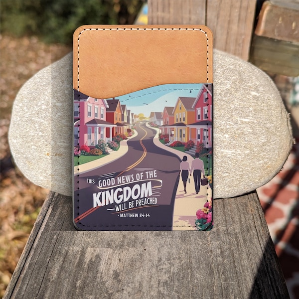 This Good News of the Kingdom Will Be Preached | Matthew 24:14 | Contact Card Holders for the Ministry | JW Gifts | Customizable