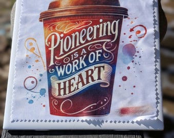 Pioneering Is A Work of Heart Lens Cleaning Cloths | English | Colorful Design | JW Gift