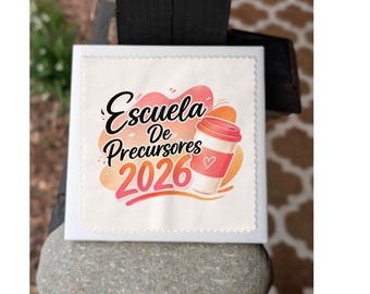2026 Escuela De Precursores Paño para Lentes / 2026 Spanish Lens Cloths