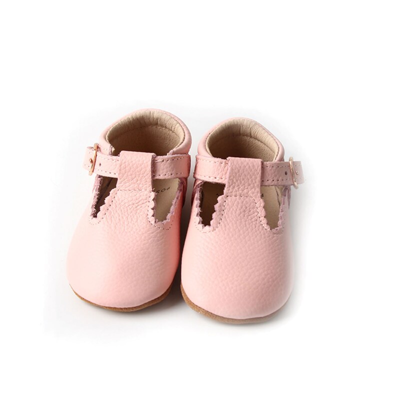 Moccasin Shoes T Bar for Baby and Toddler Girls First Etsy