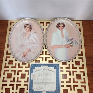 Diana: Queen of Our Hearts Bradford Exchange Plates