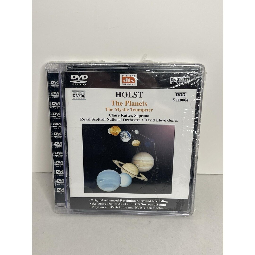 Holst - the Planets / the Mystic Trumpeter DVD Audio 2002 Sealed
