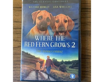 Donde crece el helecho rojo 2 DVD Nuevo Sellado