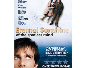 Eterno resplandor de una mente sin recuerdos DVD R 2004 Película Sellada Nueva Stock Antiguo