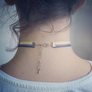 Collier Choker non binaire Réglable