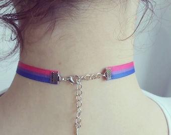 Bisexual Choker necklace Adjustable