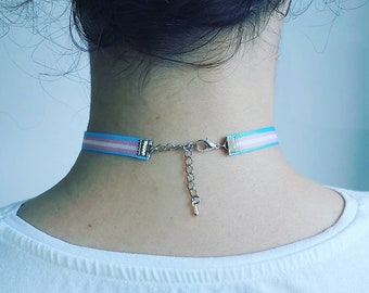Transgender choker necklace Adjustable