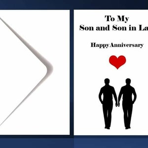 Aniversario de La tarjeta hijo e hijo en derecho LGBT