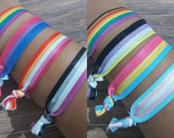 LGBTQIA+ Festival Wrist Bands Lots of flags to choose from. 2 for 1