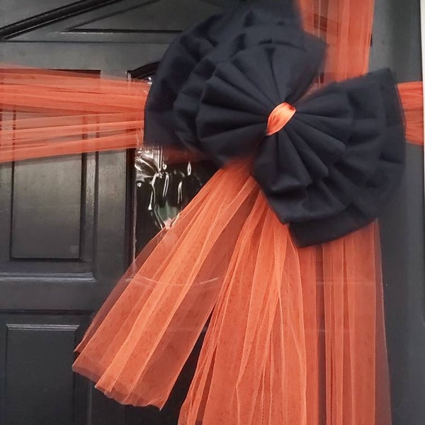 Halloween Door Bow Handmade