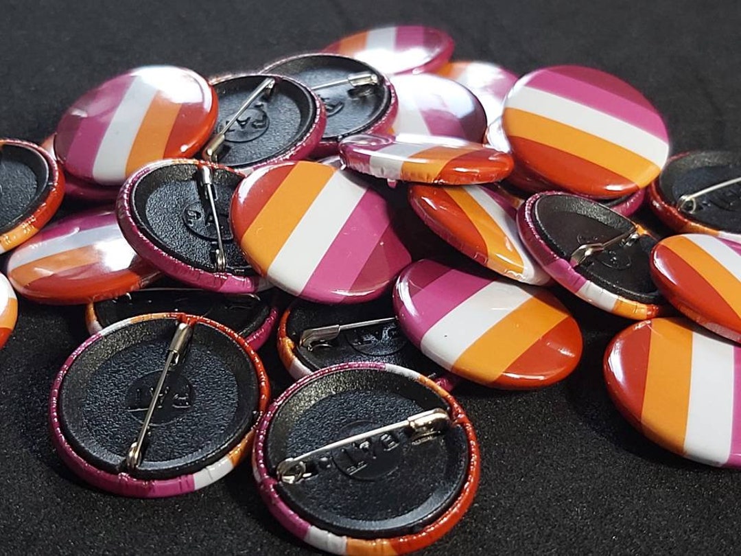 Lesbian Pride Lgbtqi+ Pride Pin - Etsy