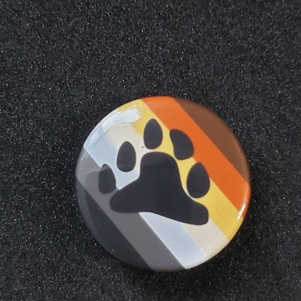 Bear pride lgbtqi+ pride pin