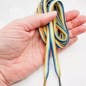 LGBTQIA+ Handmade Shoe laces lots of flags to choose from