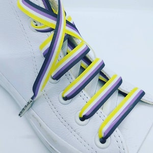 LGBTQIA+ Handmade Shoe laces lots of flags to choose from