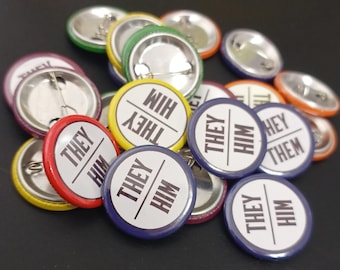 Pronoun Pin They / him